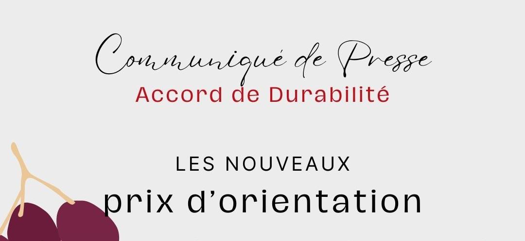 Un accord de durabilité pour les AOC Côtes du Rhône et Côtes du Rhône Villages rouges HVE et bio